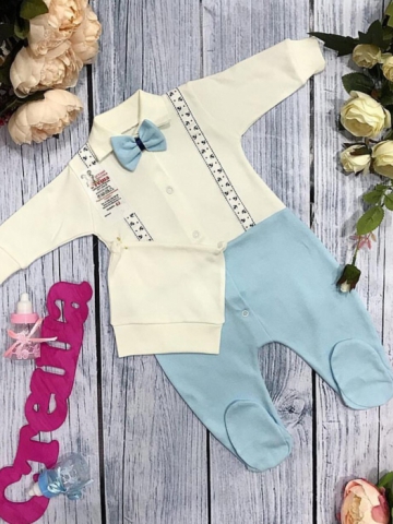 Купить оптом 127. Комбинезон с шапкой,100% хлопок интерлок в Череповце