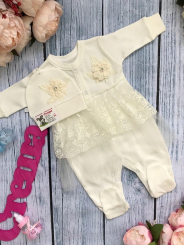 Купить оптом 163.Комбинезон ясельный, хлопок 100 % интерлок в Череповце