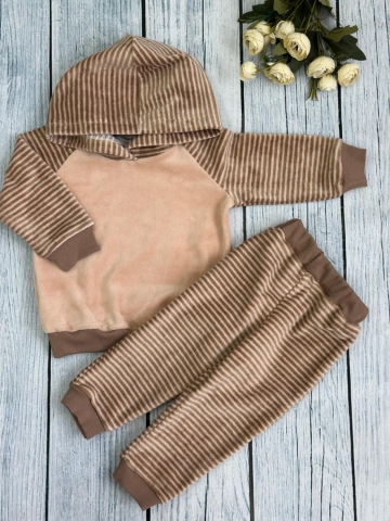 Купить оптом 117. Костюм ясельный, 80% хлопок, 20% ПЭ 80-86-92 в Череповце