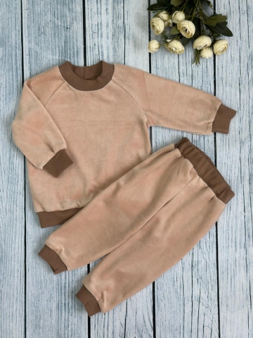 Купить оптом 343. Костюм ясельный, 80% хлопок, 20% ПЭ 80-86-92 в Череповце